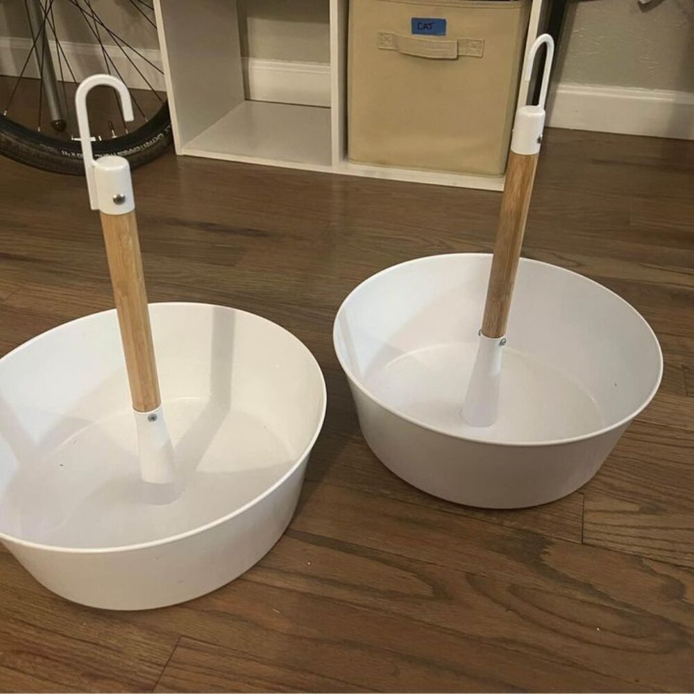 IKEA Bittergurka 20529 Lot Of 2 Hanging Herb Planters Discontinued